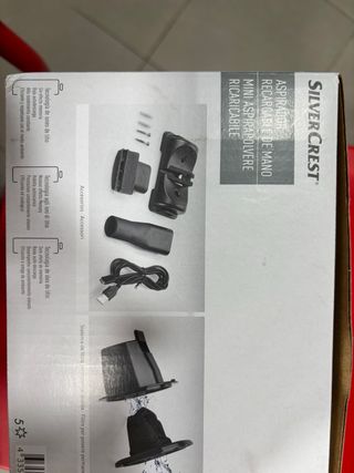 Aspirador de mano SilverCrest Wet+Dry