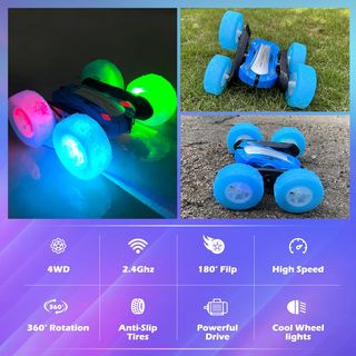 Coche Teledirigido,Coche AcrobáTico Camiones 360 G