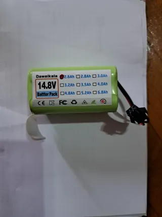 Batería 14.8V para robot de limpieza