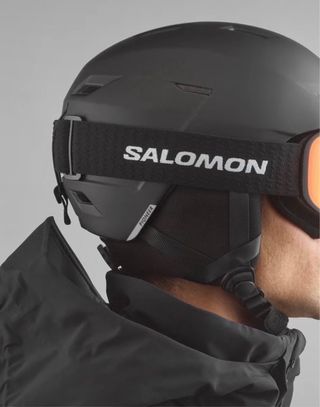 Casco Esquí Salomon Talla M Negro
