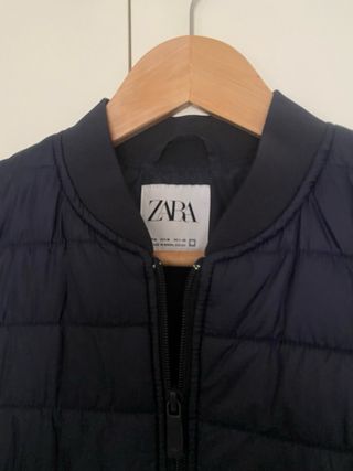 Chaleco Zara Azul Marino Talla M