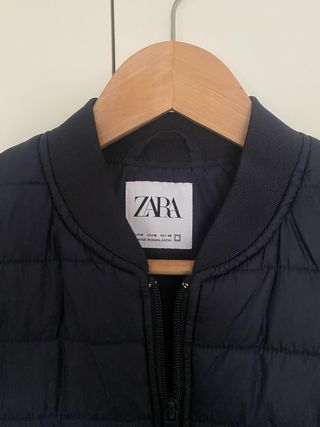 Chaleco Zara Azul Marino Talla M