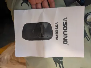 Altavoz Portátil VSOUND VSSE8PM 8 + Micrófono