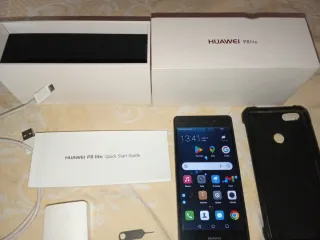 Huawei P8 Lite Negro Caja Accesorios