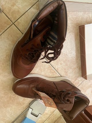 Botines Clayan Marrones Talla 37