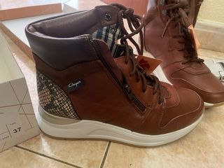 Botines Clayan Marrones Talla 37