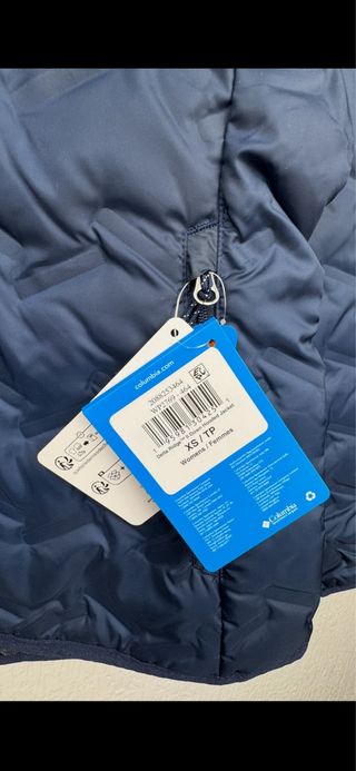 Chaqueta Columbia Azul Talla XS