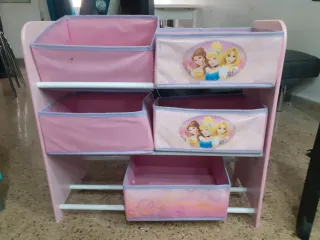 Organizador de juguetes princesas Disney