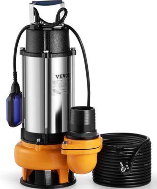 VEVOR Bomba Sumergible de Aguas Residuales 2200W 3