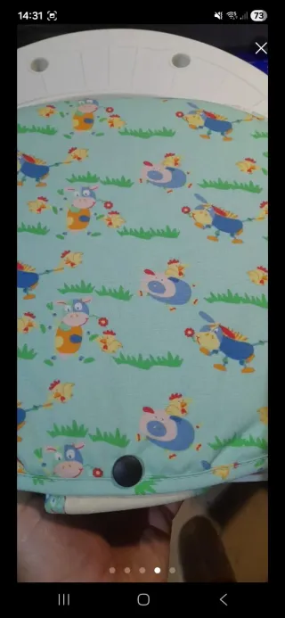 Silla de mesa giratoria Chicco para bebé