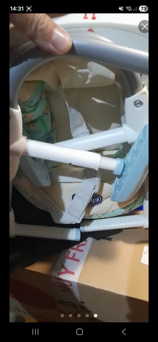 Silla de mesa giratoria Chicco para bebé