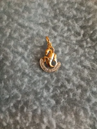 Colgante horóscopo de oro