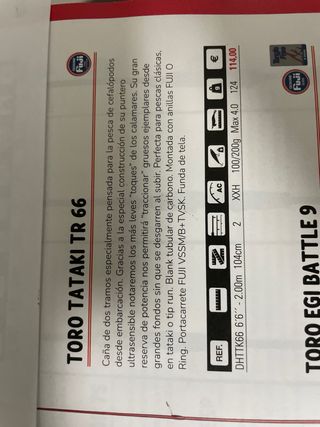 Caña Hart Toro Tataki TR 66.