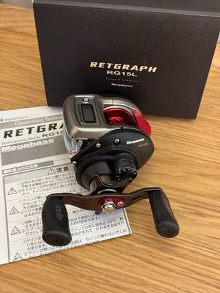 Carrete Megabass Retgraph RG15L