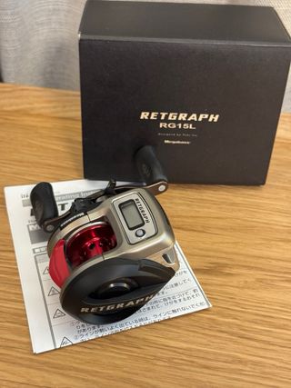 Carrete Megabass Retgraph RG15L
