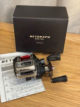 Carrete Megabass Retgraph RG15L