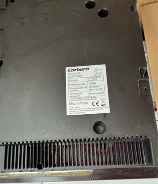 Placa Inducción Corberó CCIM3000FZ