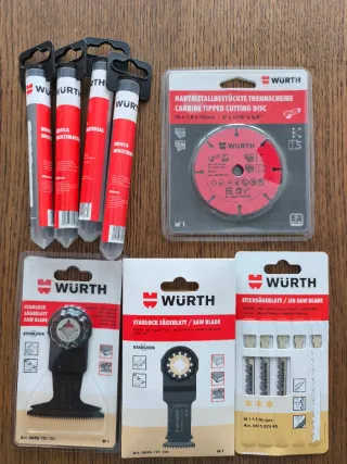 Pack de productos wurth