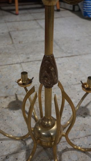 Lamparas varias madera metal ver fotos leer