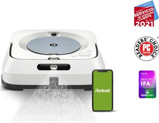 iRobot m613440 Robot fregasuelos con WiFi, Pulveri