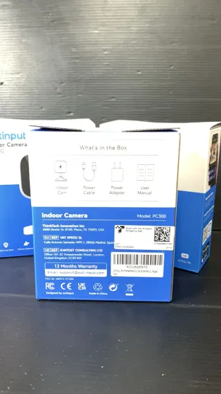 Cámara Interior outinput PC300 WiFi lote de 3