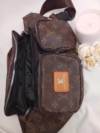 Riñonera Louis Vuitton Marrón Multicolor