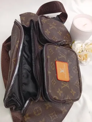 Riñonera Louis Vuitton Marrón Multicolor