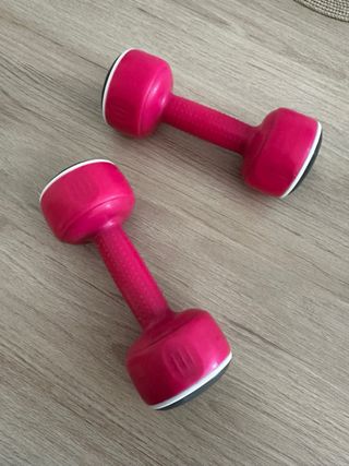 Mancuernas Body Sculpture rosa