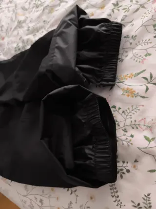Pantalón de esquí negro para niños de 11-12 años