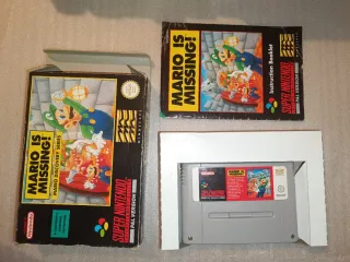 SNES Mario is Missing! PAL Version