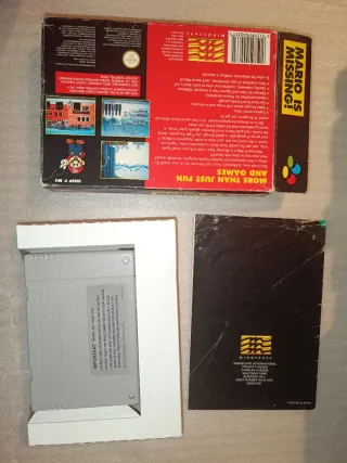 SNES Mario is Missing! PAL Version