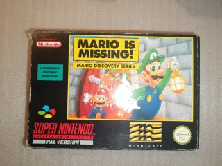 SNES Mario is Missing! PAL Version