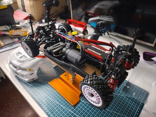 Coche RC HNR Foxhound Mitsubishi 1/10