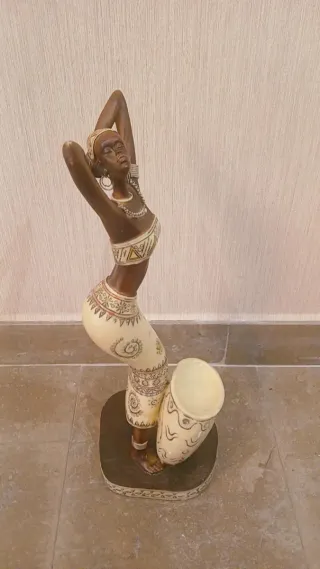 Escultura africana - Nova - Decoração Boho