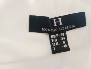 Bolero raso blanco sin estrenar