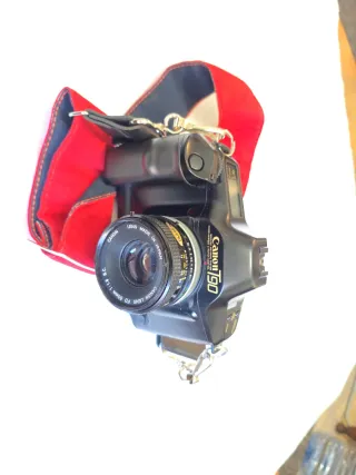 Cámara Canon T90 Negra