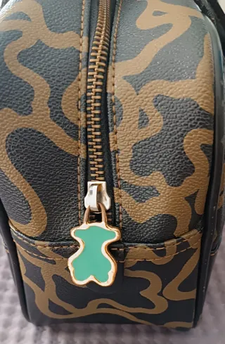 Bolso Tous asas negro y marrón