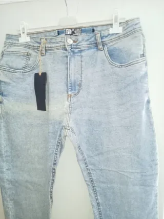 Pantalón vaquero hombre elástico