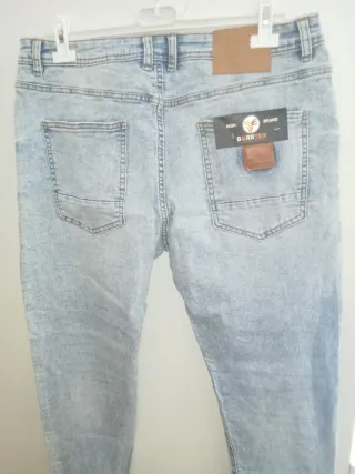 Pantalón vaquero hombre elástico