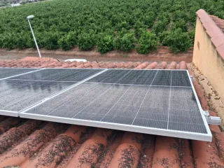 Energia solar y Cargador de coche