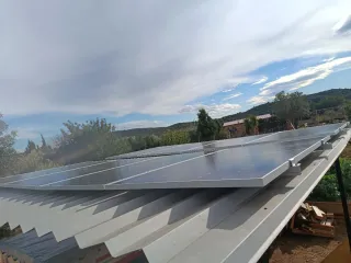Energia solar y Cargador de coche