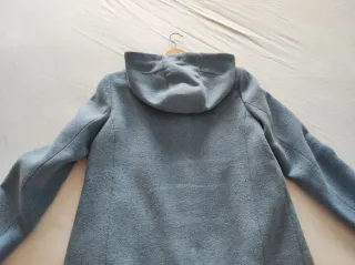 Abrigo paño azul Zara talla L