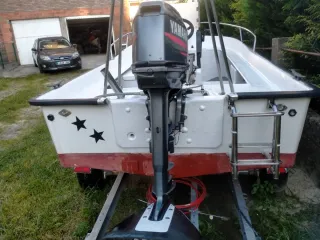 Planeadora con motor Yamaha