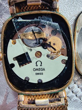 OROLOGIO OMEGA DE VILLE Vintage Acciaio/Oro