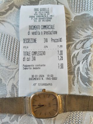 OROLOGIO OMEGA DE VILLE Vintage Acciaio/Oro