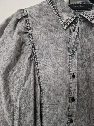 Camisa Pedro del Hierro Jeans gris