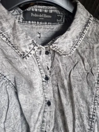 Camisa Pedro del Hierro Jeans gris