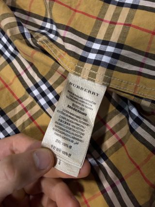 Camicia Burberry Nova Check Classica