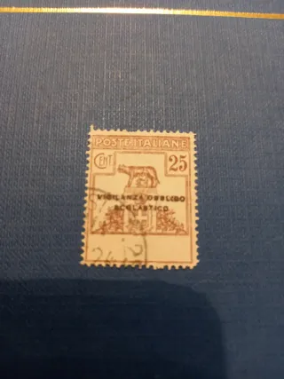 Francobollo Italiano 1924 Lupa