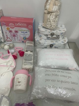 Lote 2 Cierre Tienda Bebé:Ropa, Biberones,Peluches
